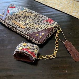 Brand new Ed Hardy clutch purse